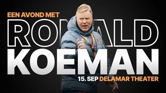 An evening with Ronald Koeman